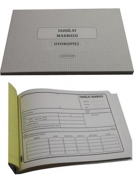 Altınyıldız Tahsilat Makbuzu Otokopili 14x20 (1 Adet)