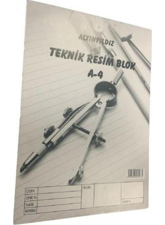 Altınyıldız Teknik Resim Blok A4 (1 Adet) Altınyıldız Teknik Resim Blok A4 (1 Adet)