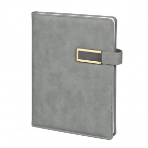 ANAFARTALAR GRİ TARİHSİZ DEFTER (15X21 CM)