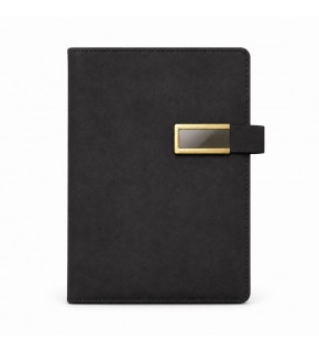 ANAFARTALAR SİYAH TARİHSİZ DEFTER (15X21 CM)