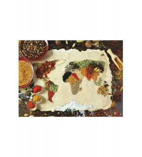 Anatolian Puzzle 1000 Parça Baharat Dünya Haritası