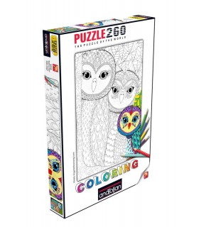 Anatolian Puzzle 260 Parça Baykuş Ailesi
