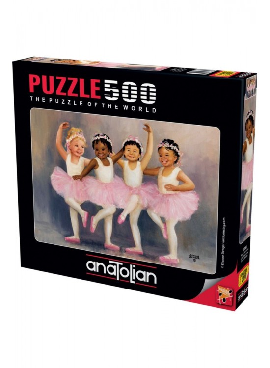 Anatolian Puzzle 500 Parça Minik Balerinler Anatolian Puzzle 500 Parça Minik Balerinler