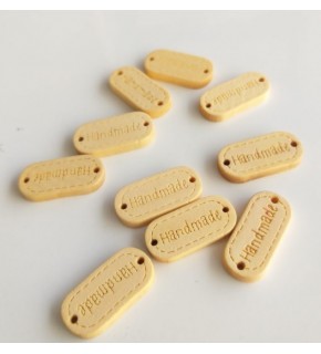 Çanta Aksesuar 1.1X2.35 Cm Ahşap Etiket 1 Adet No:5