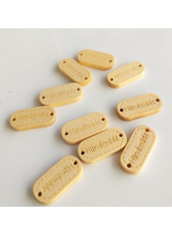 Çanta Aksesuar 1.1X2.35 Cm Ahşap Etiket 1 Adet No:5