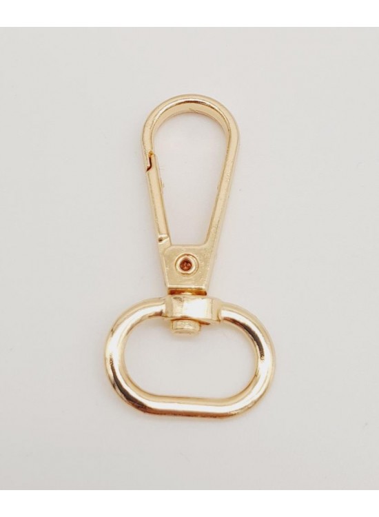 Çanta Aksesuar 1.5 Cm Light Gold Renk Kanca 1 Adet