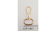 Çanta Aksesuar 1.5 Cm Light Gold Renk Kanca 1 Adet