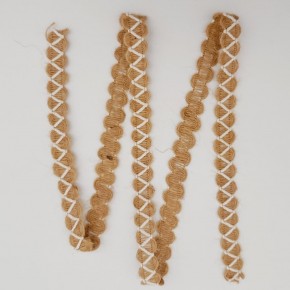 Çanta Aksesuar 1.7 cm Jüt Şerit Süs 1 metre No:18