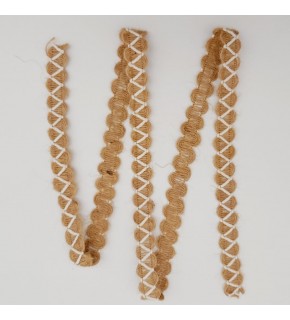 Çanta Aksesuar 1.7 cm Jüt Şerit Süs 1 metre No:18