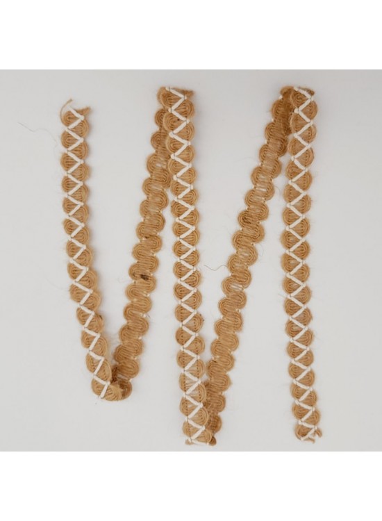 Çanta Aksesuar 1.7 cm Jüt Şerit Süs 1 metre No:18 Çanta Aksesuar 1.7 cm Jüt Şerit Süs 1 metre No:18