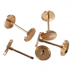 Çanta Aksesuar 1 Adet Vidalı Böce Light Gold Renk 3.5 Cm Örgü Çanta İçin