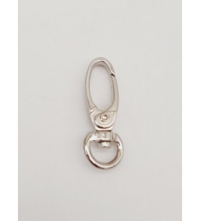 Çanta Aksesuar 1 Cm Gümüş Renk Kanca