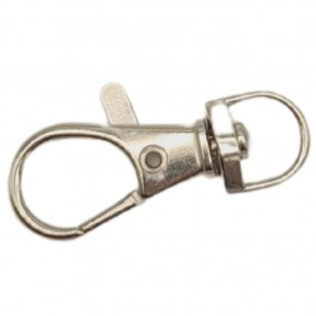 Çanta Aksesuar 1 cm Gümüş Renk No:2 Kanca 1 Adet