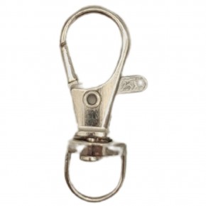 Çanta Aksesuar 1 cm Gümüş Renk No:2 Kanca 1 Adet