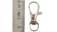 Çanta Aksesuar 1 cm Gümüş Renk No:2 Kanca 1 Adet