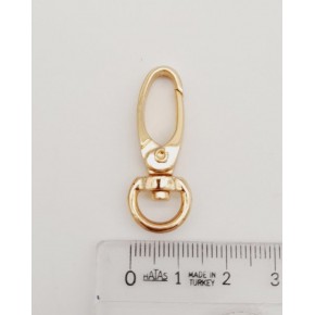 Çanta Aksesuar 1 Cm Light Gold Renk Kanca