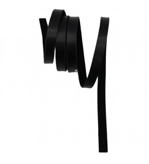 Çanta Aksesuar 1 cm Şerit Suni Deri Siyah Renk 1 metre