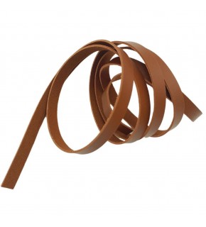 Çanta Aksesuar 1 cm Şerit Suni Deri Taba Renk 1 metre