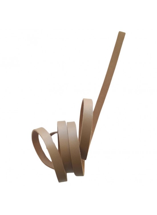 Çanta Aksesuar 1 cm Şerit Suni Deri Vizon Renk 1 metre