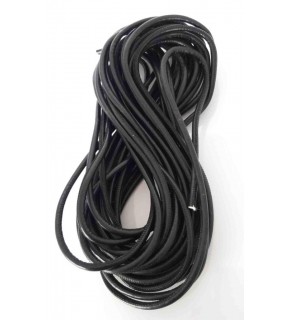 Çanta Aksesuar 1 Metre 10 Mm Suni Deri İp Siyah Renk