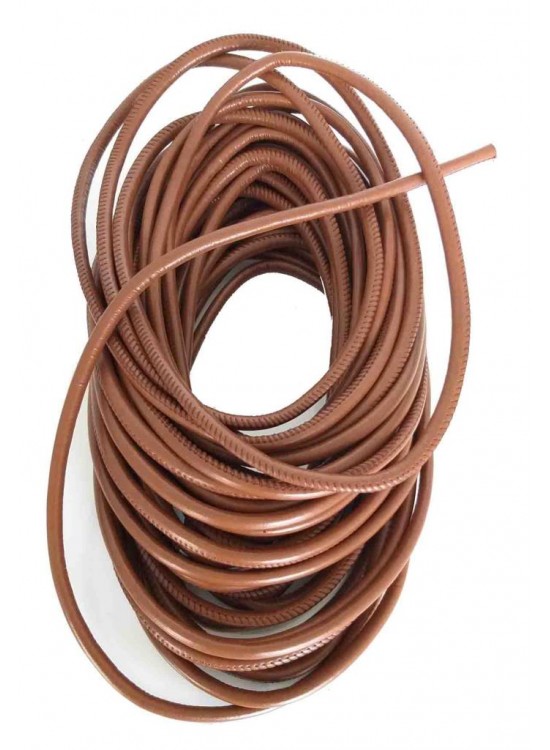 Çanta Aksesuar 1 Metre 10 Mm Suni Deri İp Taba Renk