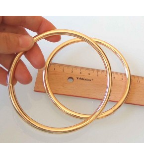 Çanta Aksesuar 10 Cm Light Gold Renk Metal Çanta Sapı