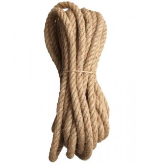 Çanta Aksesuar 10 Mm 10 Metre Jüt Halat