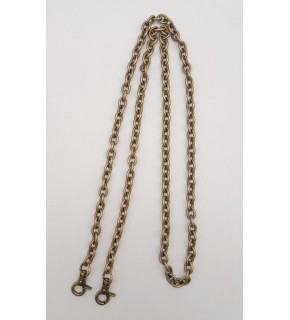 Çanta Aksesuar 100 cm Antik Renk Kancalı Çanta Zinciri No:2