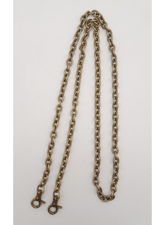 Çanta Aksesuar 100 cm Antik Renk Kancalı Çanta Zinciri No:2