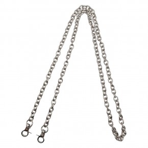 Çanta Aksesuar 100 cm Gümüş Renk Kancalı Çanta Zinciri No:2