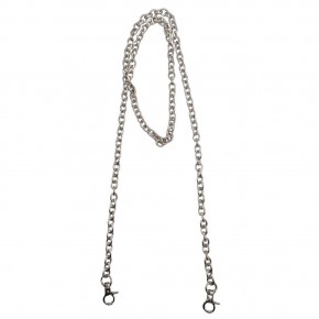 Çanta Aksesuar 100 cm Gümüş Renk Kancalı Çanta Zinciri No:2