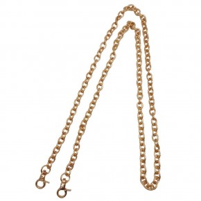 Çanta Aksesuar 100 cm Light Gold Renk Kancalı Çanta Zinciri No:2