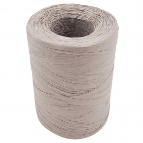 Çanta Aksesuar 100 gr İthal Bambu Natural Soft Rafya Açık Gri Renk No:D82