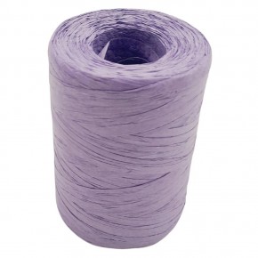 Çanta Aksesuar 100 gr İthal Bambu Natural Soft Rafya Mor Renk No:D42