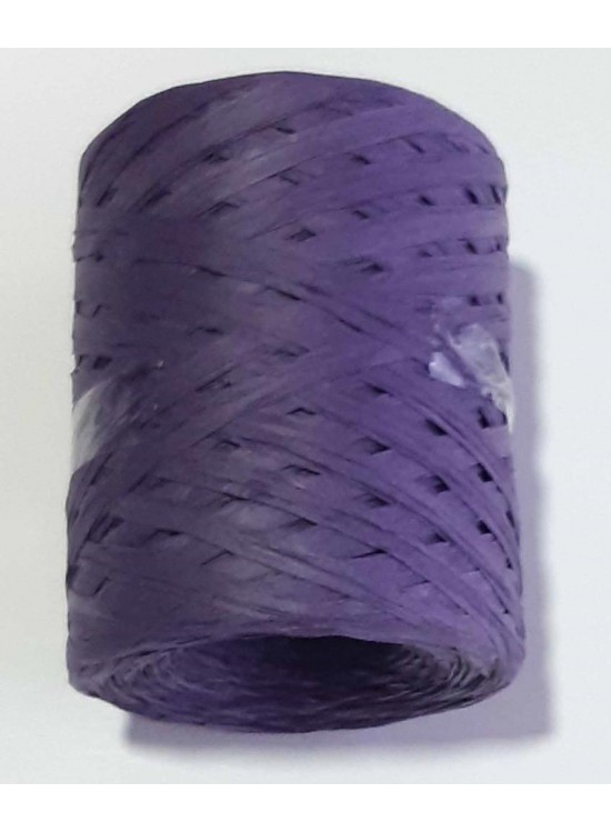 Çanta Aksesuar 100 Gr Rafya İp Mor Renk (23 Numara)
