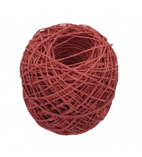Çanta Aksesuar 100 Gr Sarılmış Kağıt İp Açık Kırmızı