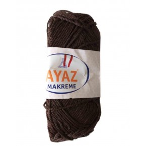 Çanta Aksesuar 100 Gram Polyester Makrome No:11 Koyu Kahve