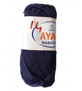 Çanta Aksesuar 100 Gram Polyester Makrome No:14 Lacivert