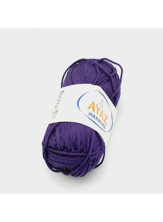 Çanta Aksesuar 100 Gram Polyester Makrome No:16 Mor