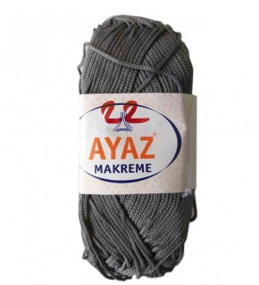 Çanta Aksesuar 100 Gram Polyester Makrome No:22 Koyu Gri