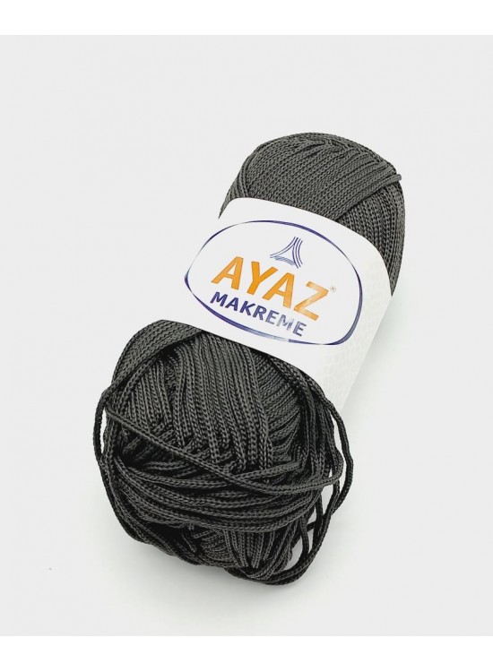 Çanta Aksesuar 100 Gram Polyester Makrome No:24 Antrasit