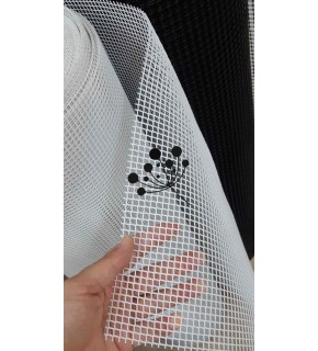 Çanta Aksesuar 100X50 Cm Beyaz Plastik Kanvas Küçük Delikli