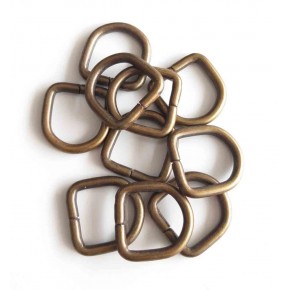 Çanta Aksesuar 10Lu Antik Renk 2 Cm D Halka