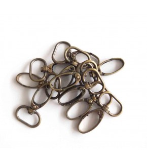 Çanta Aksesuar 10Lu Antik Renk 2 Cm Kanca