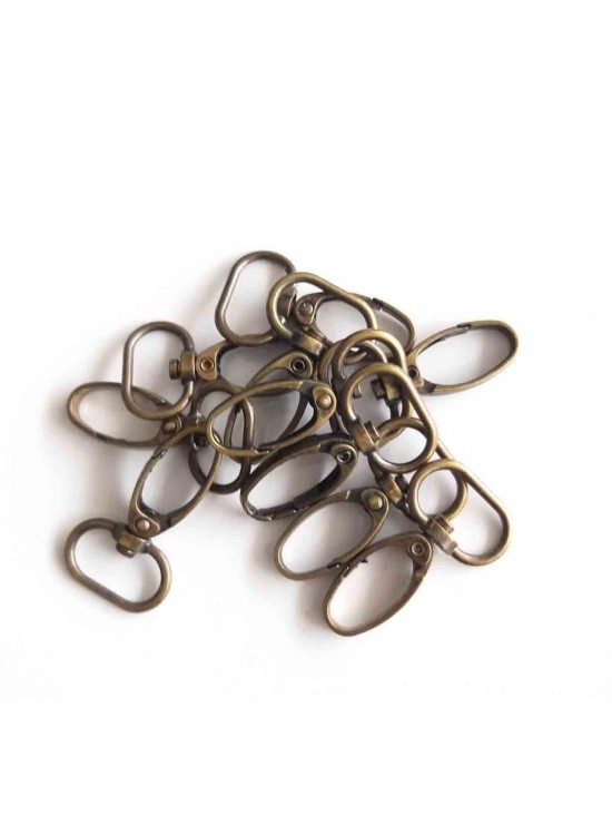 Çanta Aksesuar 10Lu Antik Renk 2 Cm Kanca