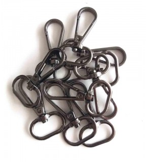 Çanta Aksesuar 10Lu Füme Renk 2 Cm Kanca