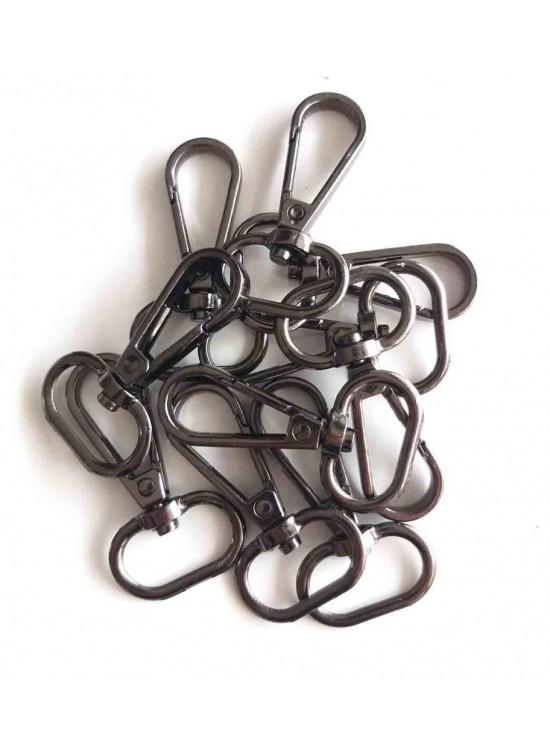 Çanta Aksesuar 10Lu Füme Renk 2 Cm Kanca