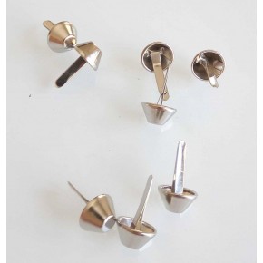 Çanta Aksesuar 10Lu Gümüş Kabara Huni Model