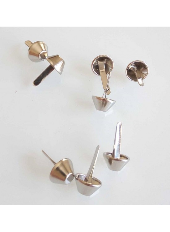 Çanta Aksesuar 10Lu Gümüş Kabara Huni Model