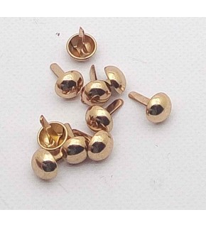 Çanta Aksesuar 10Lu Light Gold Kabara Yuvarlak Model